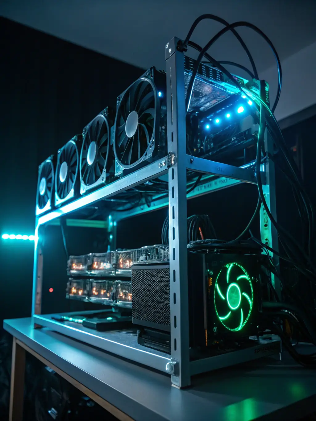 A visual representation of the overclocking process with GMiner-ASIC firmware, emphasizing the safety measures in place.